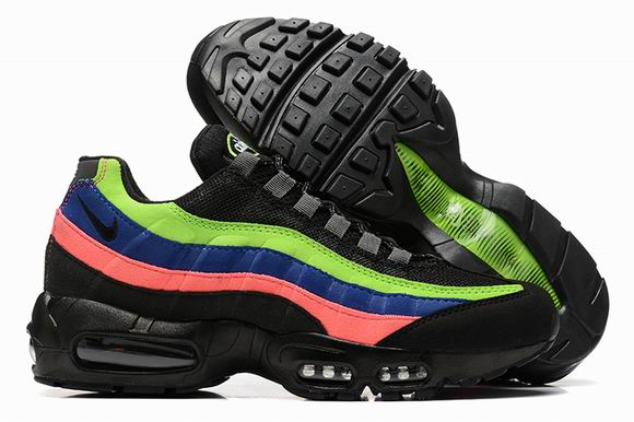 Nike Air Max 95 Neon Stripes Men's Shoes Yellow Black-118